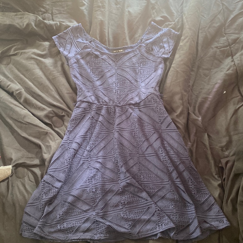 Navy blue dress